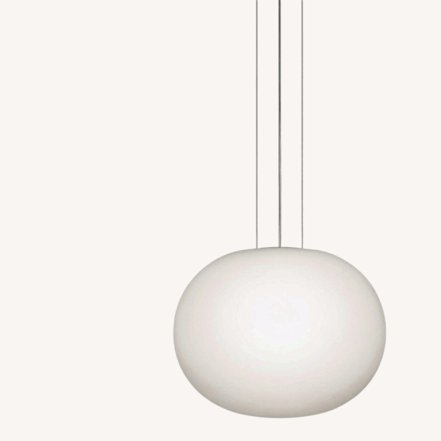 Flos Glo-ball Suspension 2 Glass Ceiling Lamp - image-0