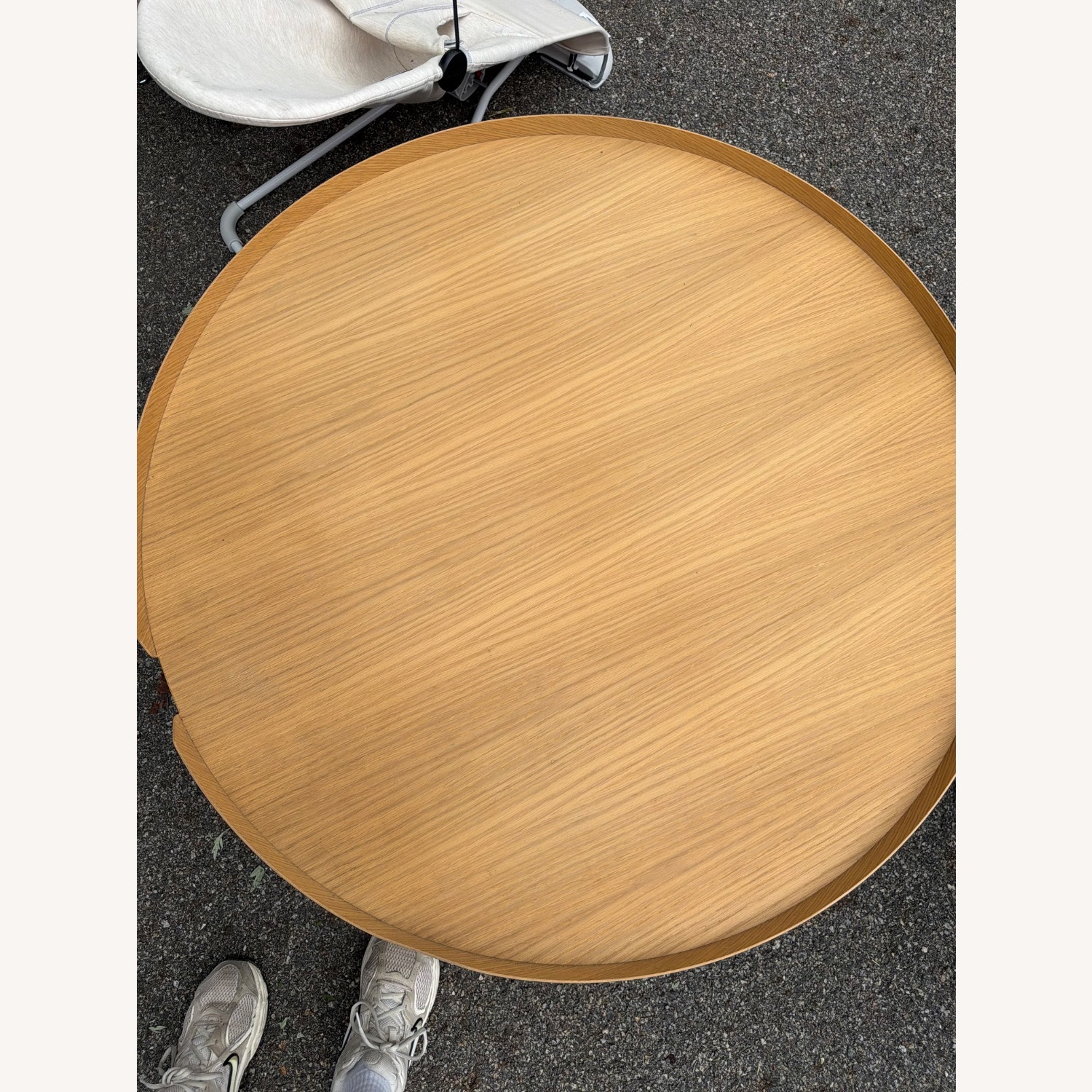 Muuto Light Brown Wood Coffee Table - image-3