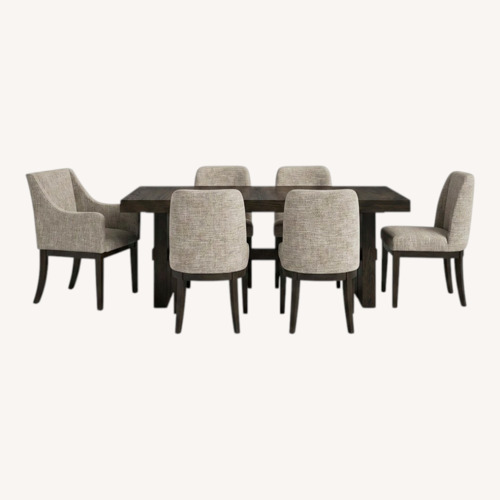 Used Ashley Burkhaud 7 Piece Dining Set for sale on AptDeco