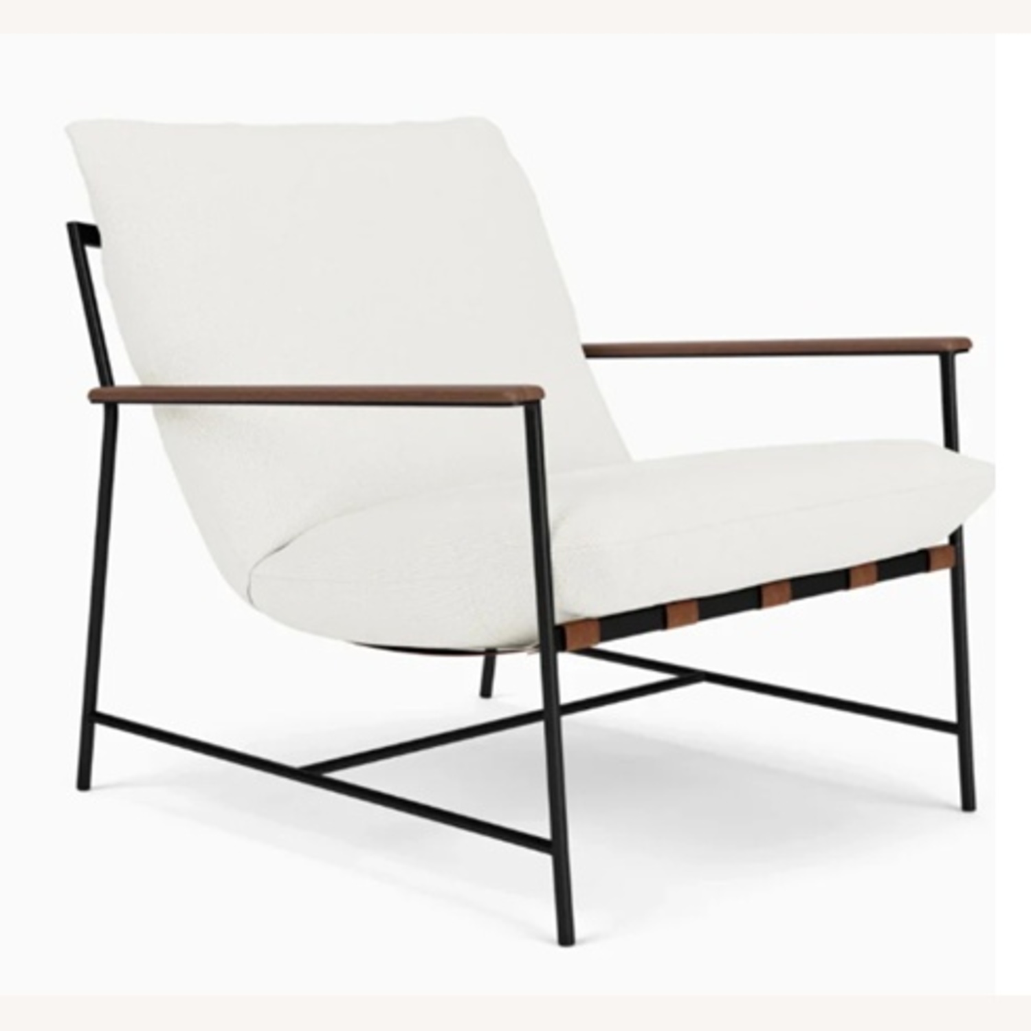 White Vail Lounge Chair - image-5
