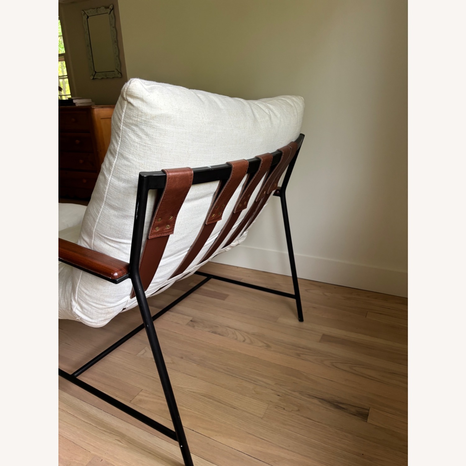 White Vail Lounge Chair - image-4