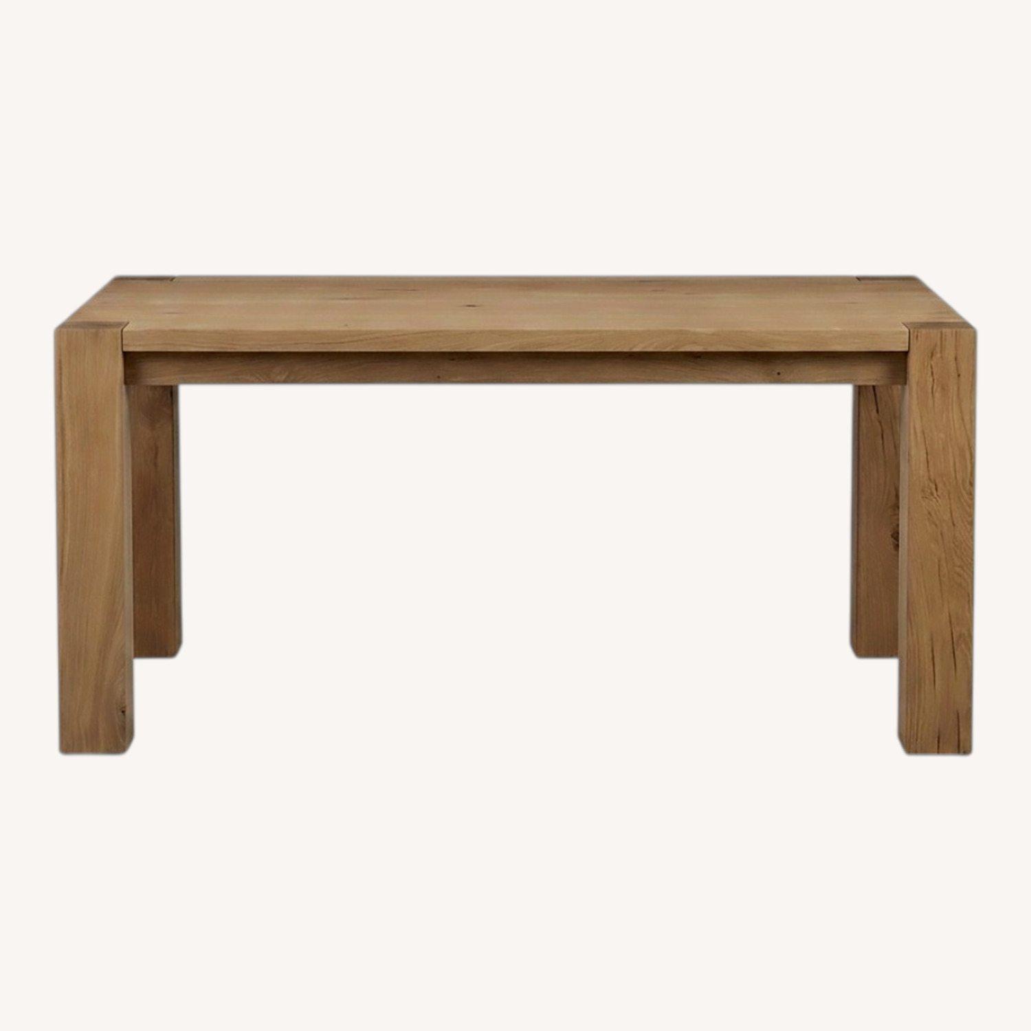 Crate & Barrel Big Sur Bench and Dining Table - image-0