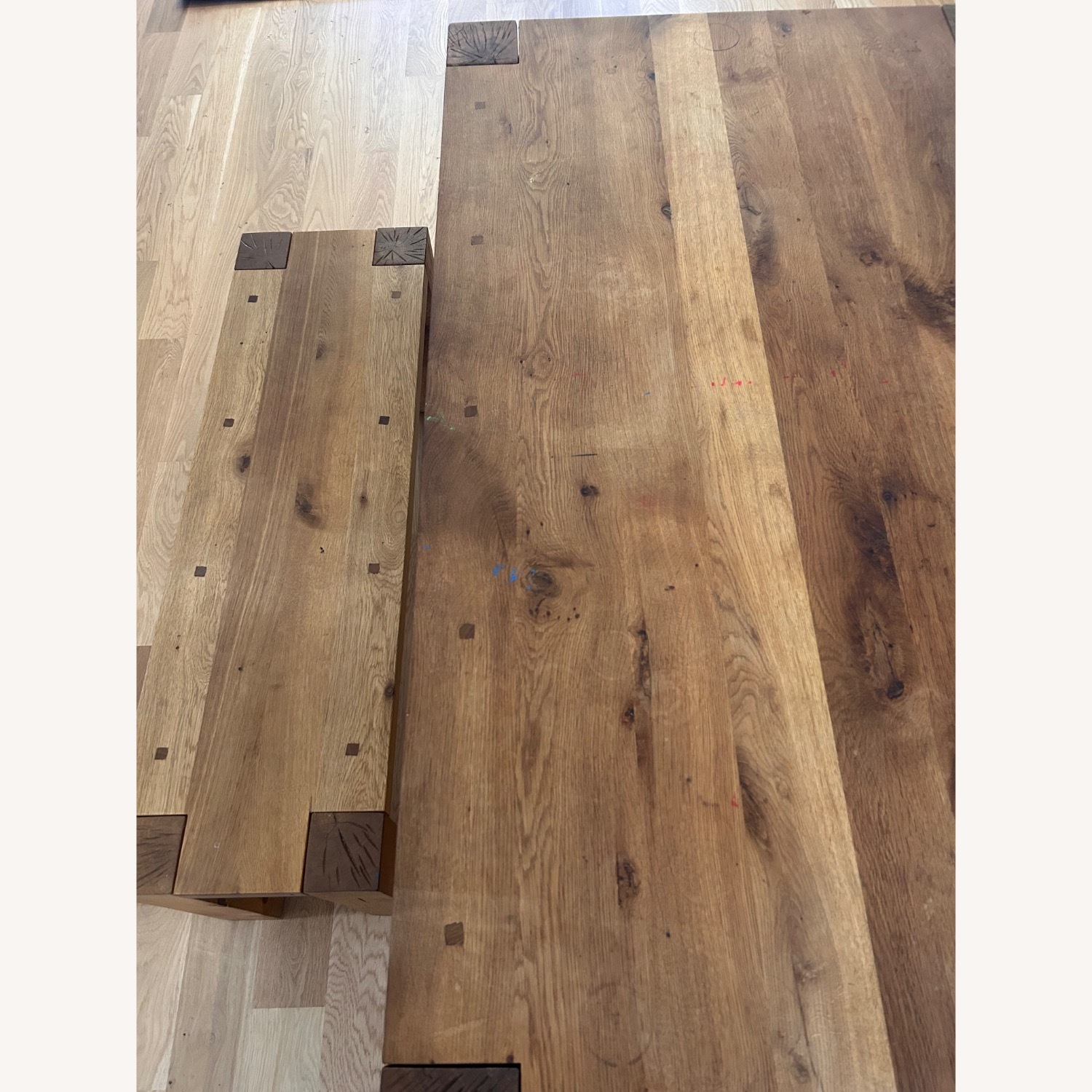 Crate & Barrel Big Sur Bench and Dining Table - image-4