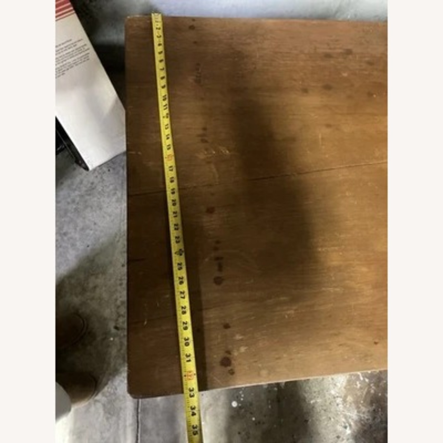 Vintage/Antique Finds Dark Brown Dining Table - image-9