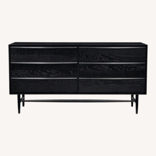 Used Article Lenia Black Wood Dresser for sale on AptDeco