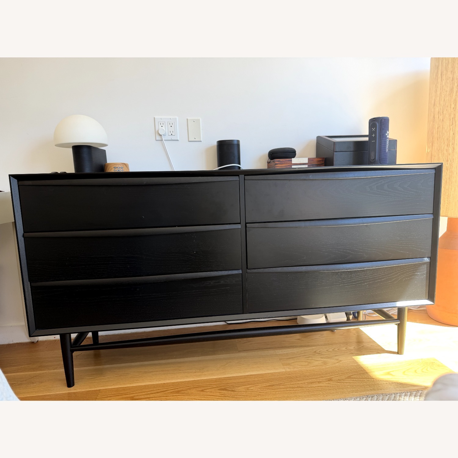 Article Lenia Black Wood Dresser - image-3