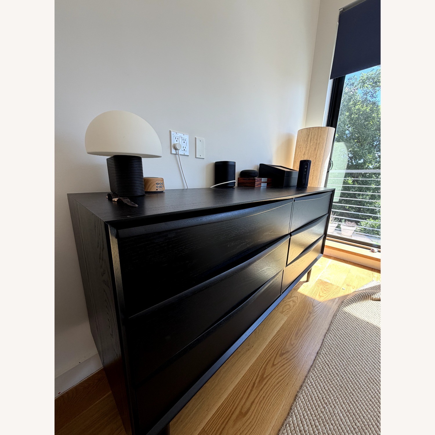 Article Lenia Black Wood Dresser - image-2