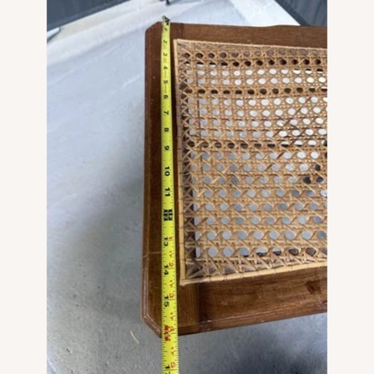 Wooden Side Dining Chair Cane Seat Spindle Back  - image-4