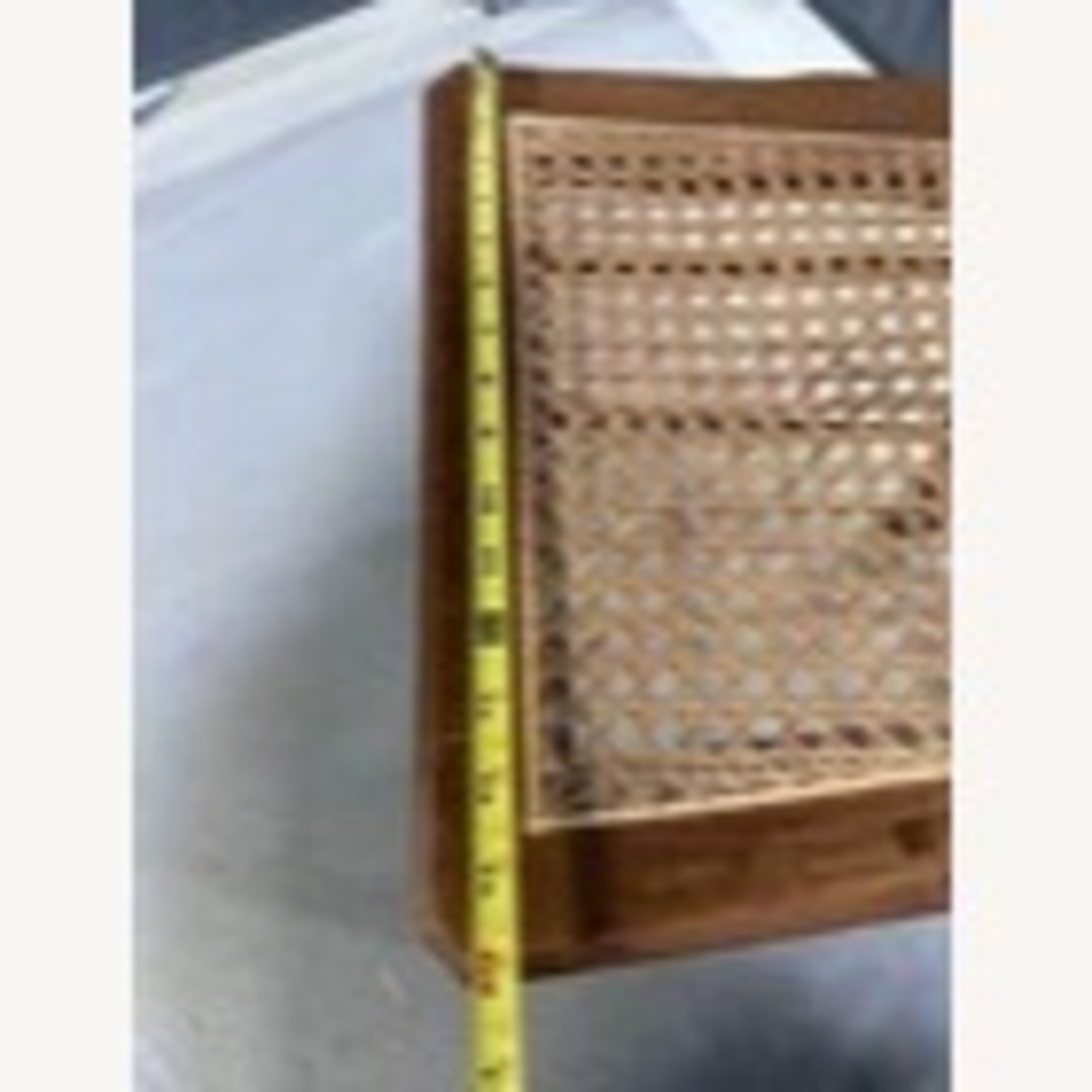 Wooden Side Dining Chair Cane Seat Spindle Back - image-3
