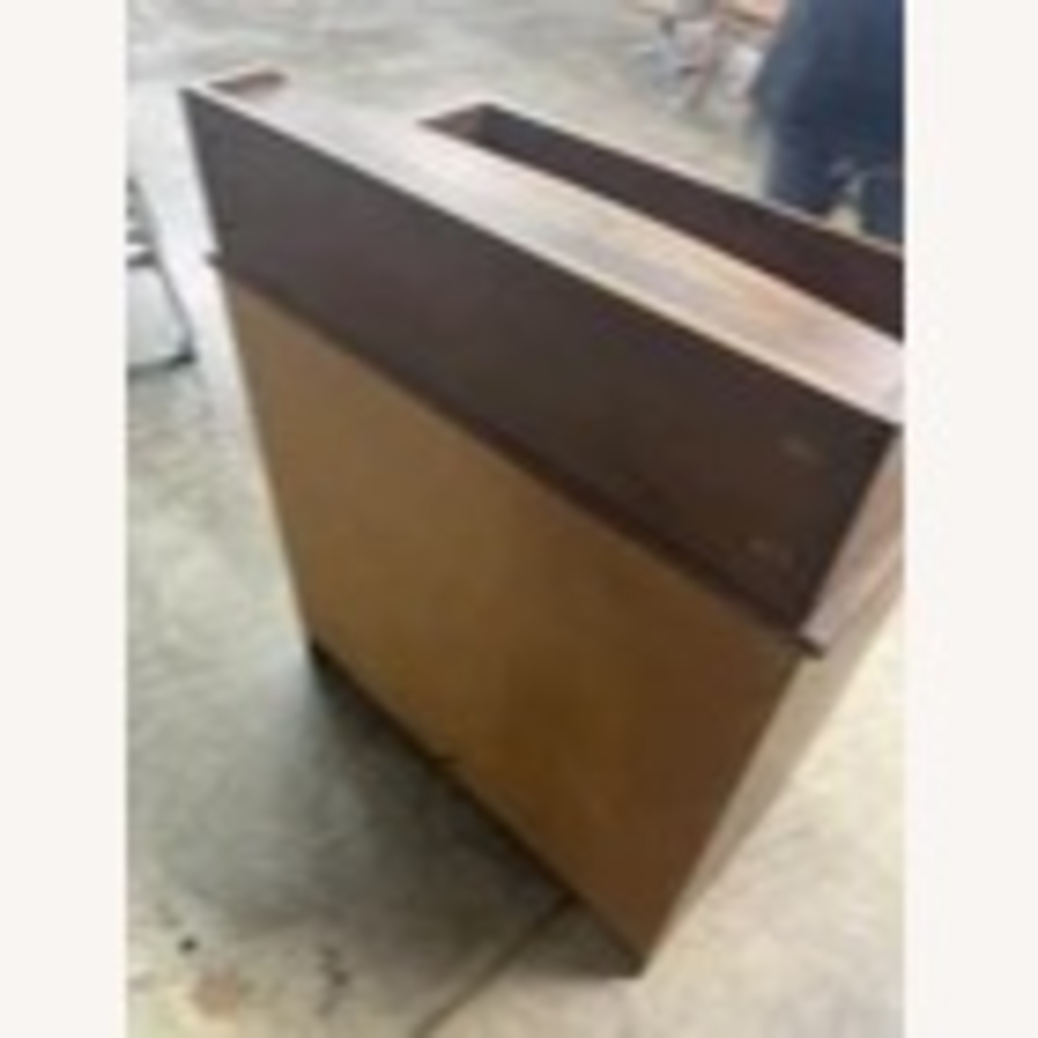Wood Dry Sink Cabinet Cupboard Primitive Storage - image-2