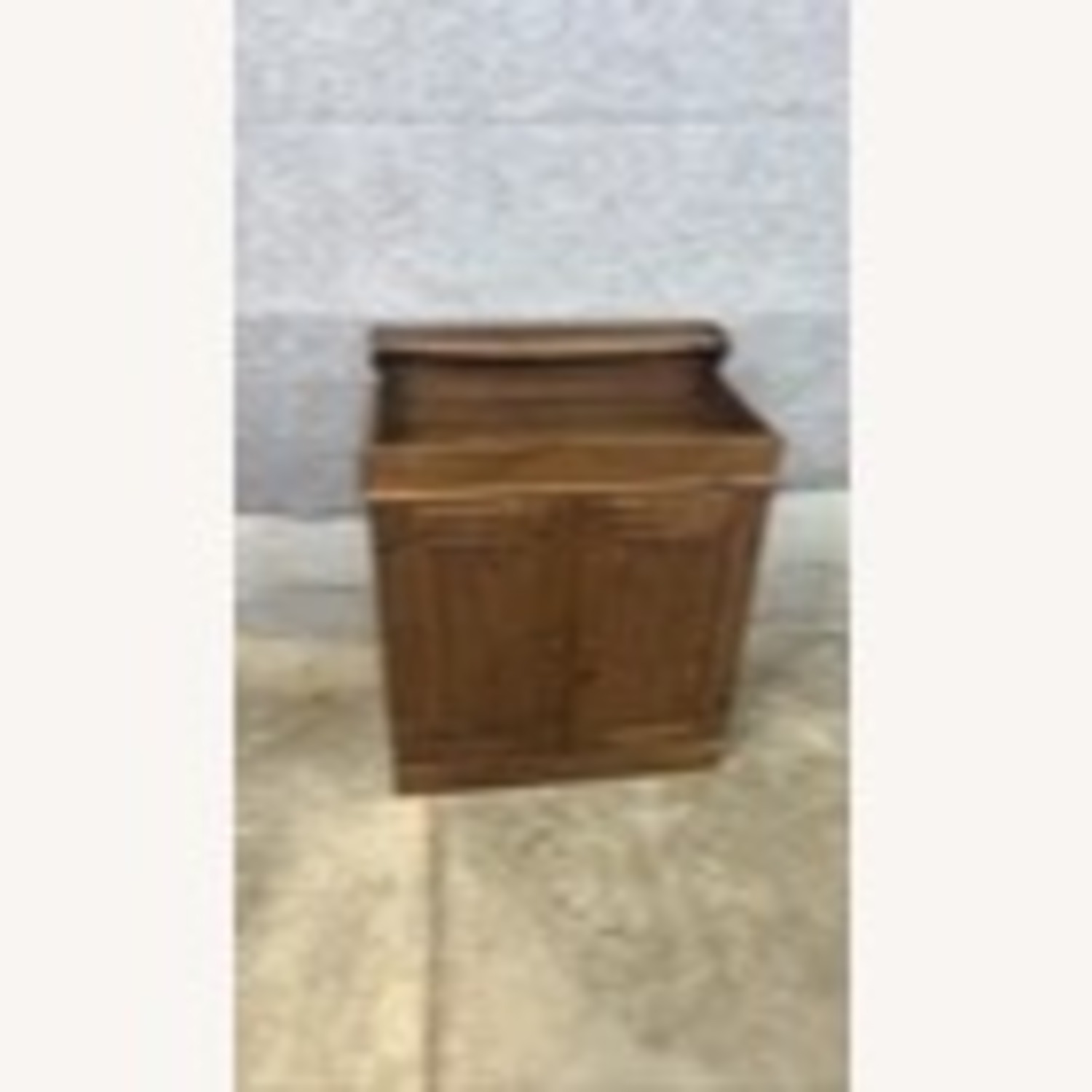 Wood Dry Sink Cabinet Cupboard Primitive Storage - image-1