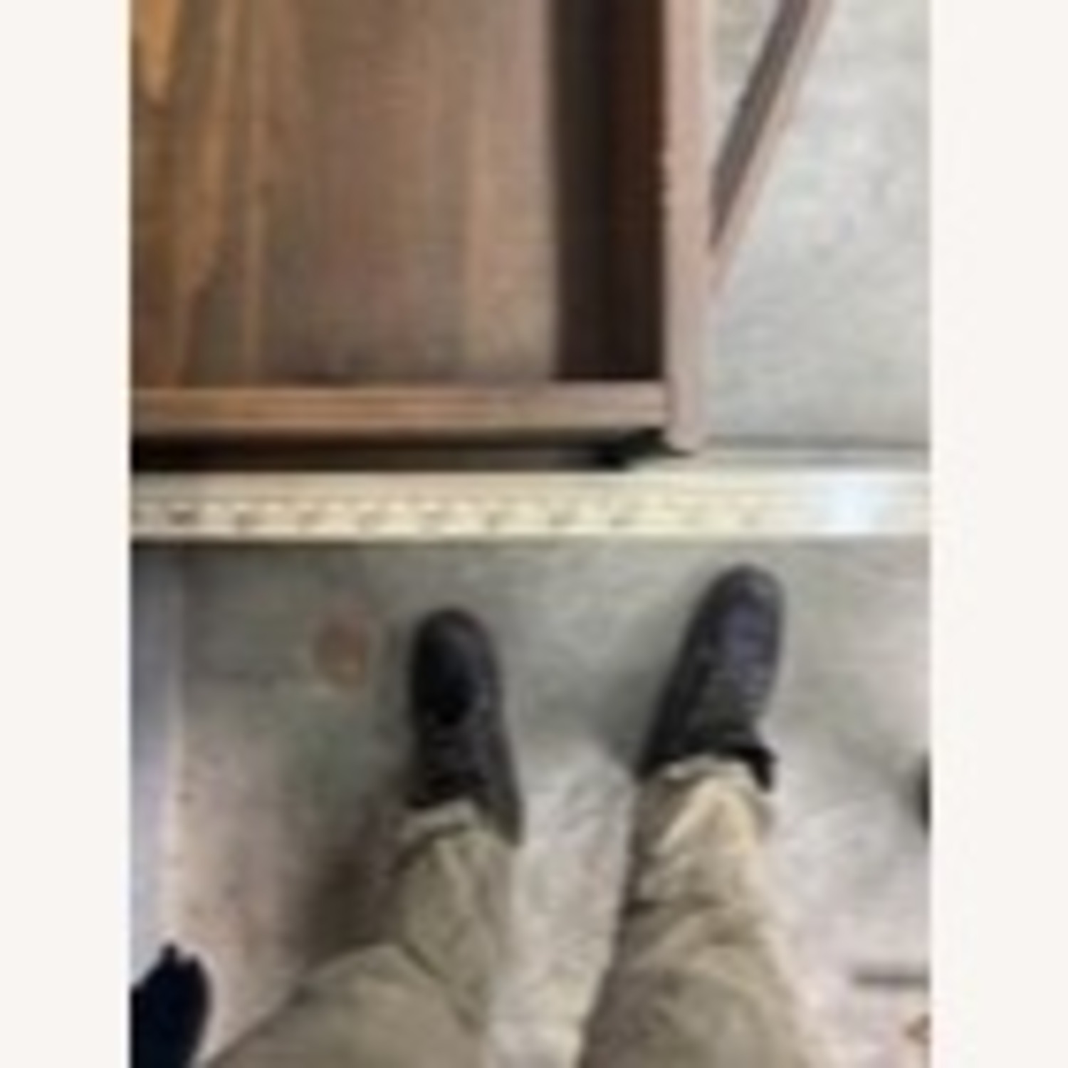 Wood Dry Sink Cabinet Cupboard Primitive Storage - image-5