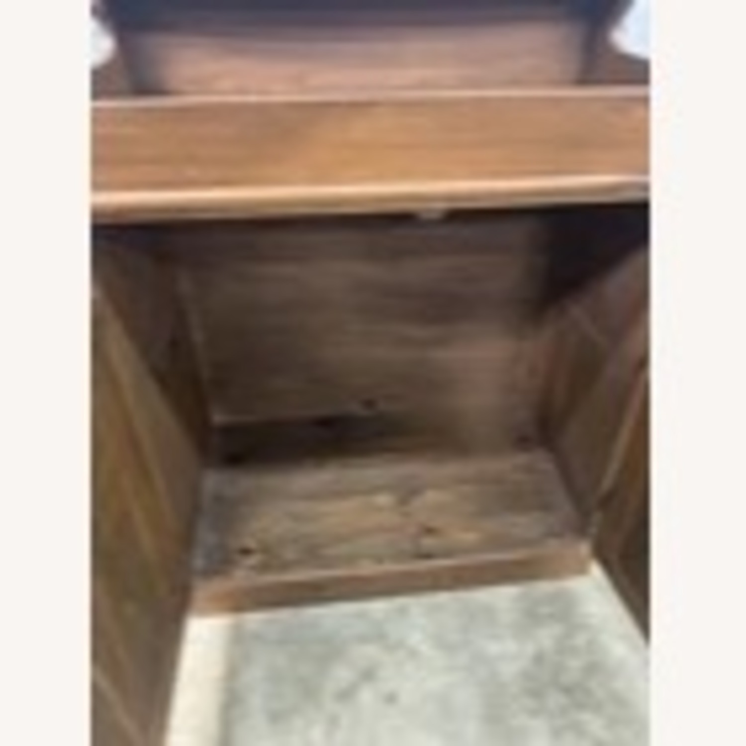 Wood Dry Sink Cabinet Cupboard Primitive Storage - image-6