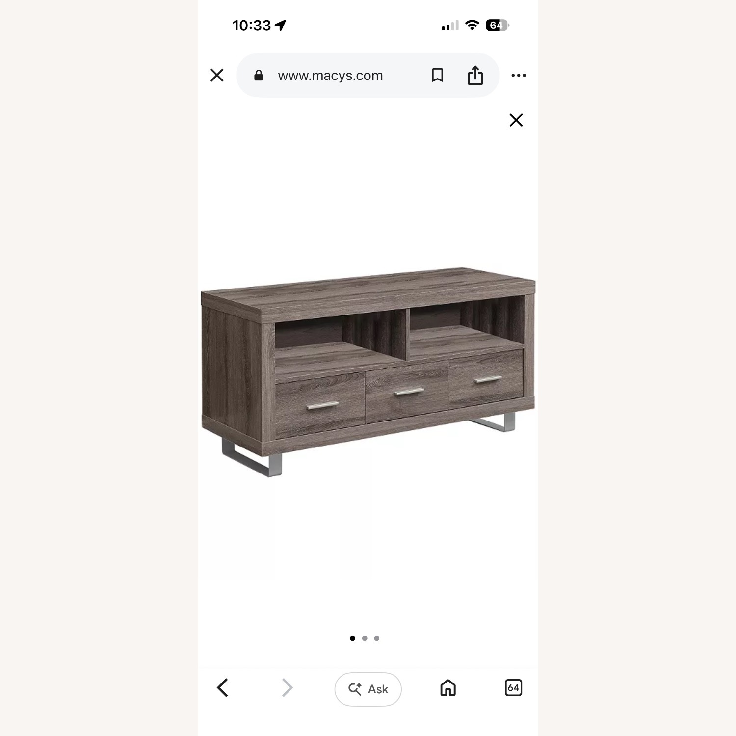 Monarch Furniture Media Storage - image-6