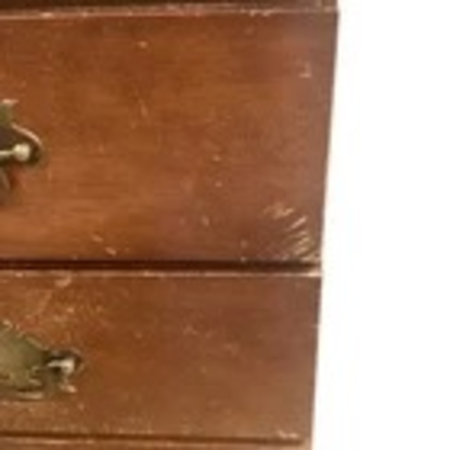 Vintage Wood 4 Drawer Chest Small - image-6