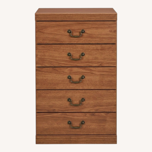 Used Vintage Wood 4 Drawer Chest Small for sale on AptDeco