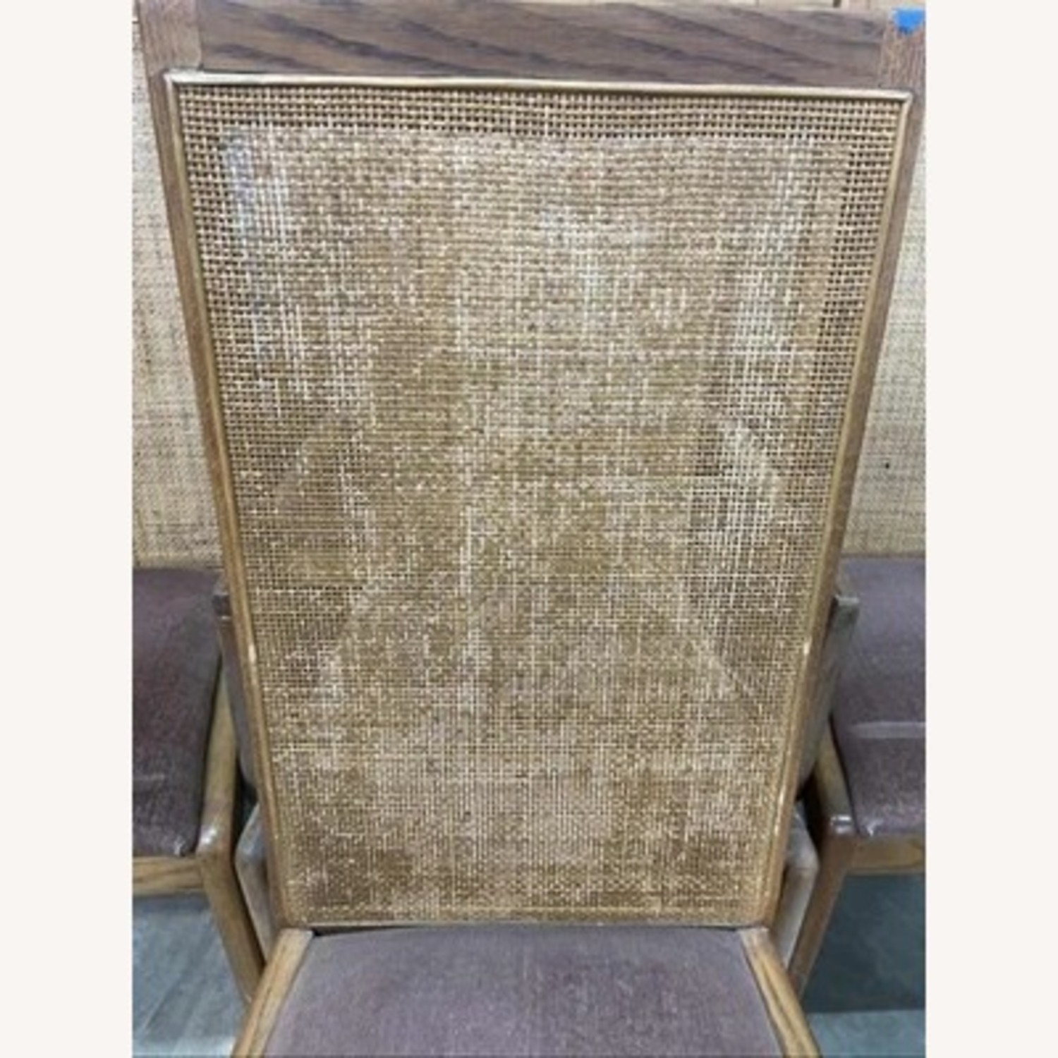 Set of 8 Mid-Century Modern Cane Back Chairs  - image-4