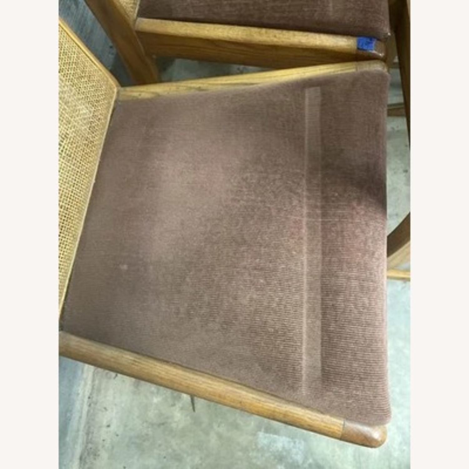 Set of 8 Mid-Century Modern Cane Back Chairs  - image-2