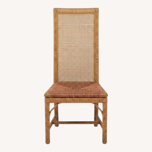 Used Set of 8 Mid-Century Modern Cane Back Chairs  for sale on AptDeco