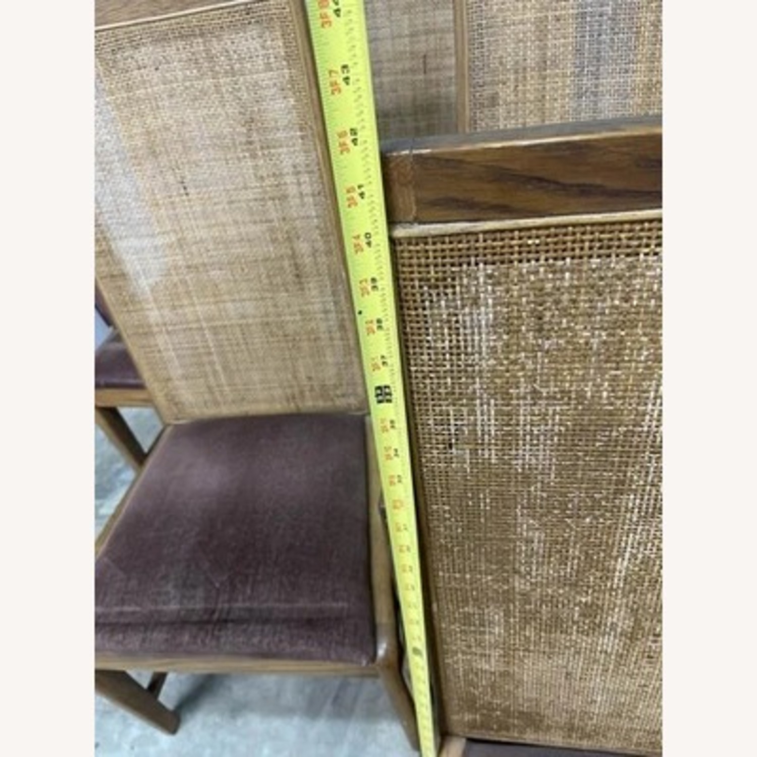 Set of 8 Mid-Century Modern Cane Back Chairs  - image-12
