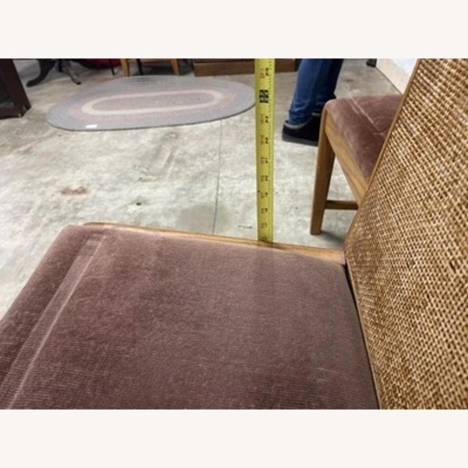Set of 8 Mid-Century Modern Cane Back Chairs  - image-11