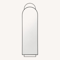 Ferm Living Adorn Mirror Black Floor Mirror