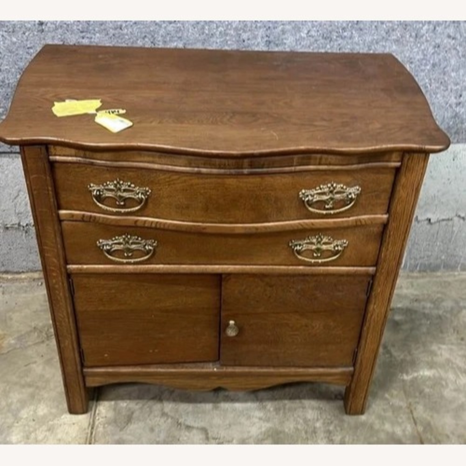 Vintage Oak Chest of Drawers - image-1