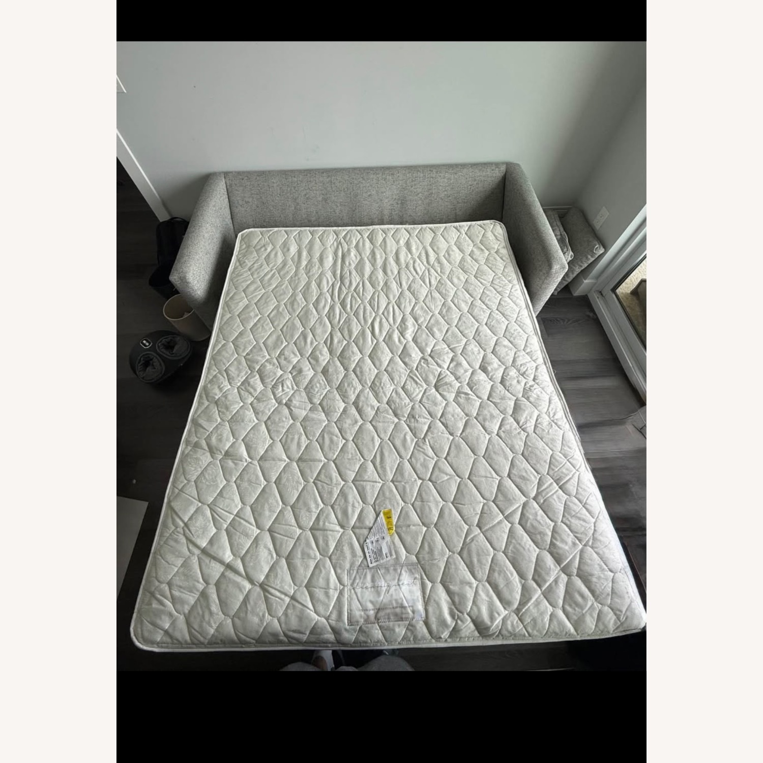 Joss & Main Godwin Upholstered 75" Sleeper Sofa - image-5