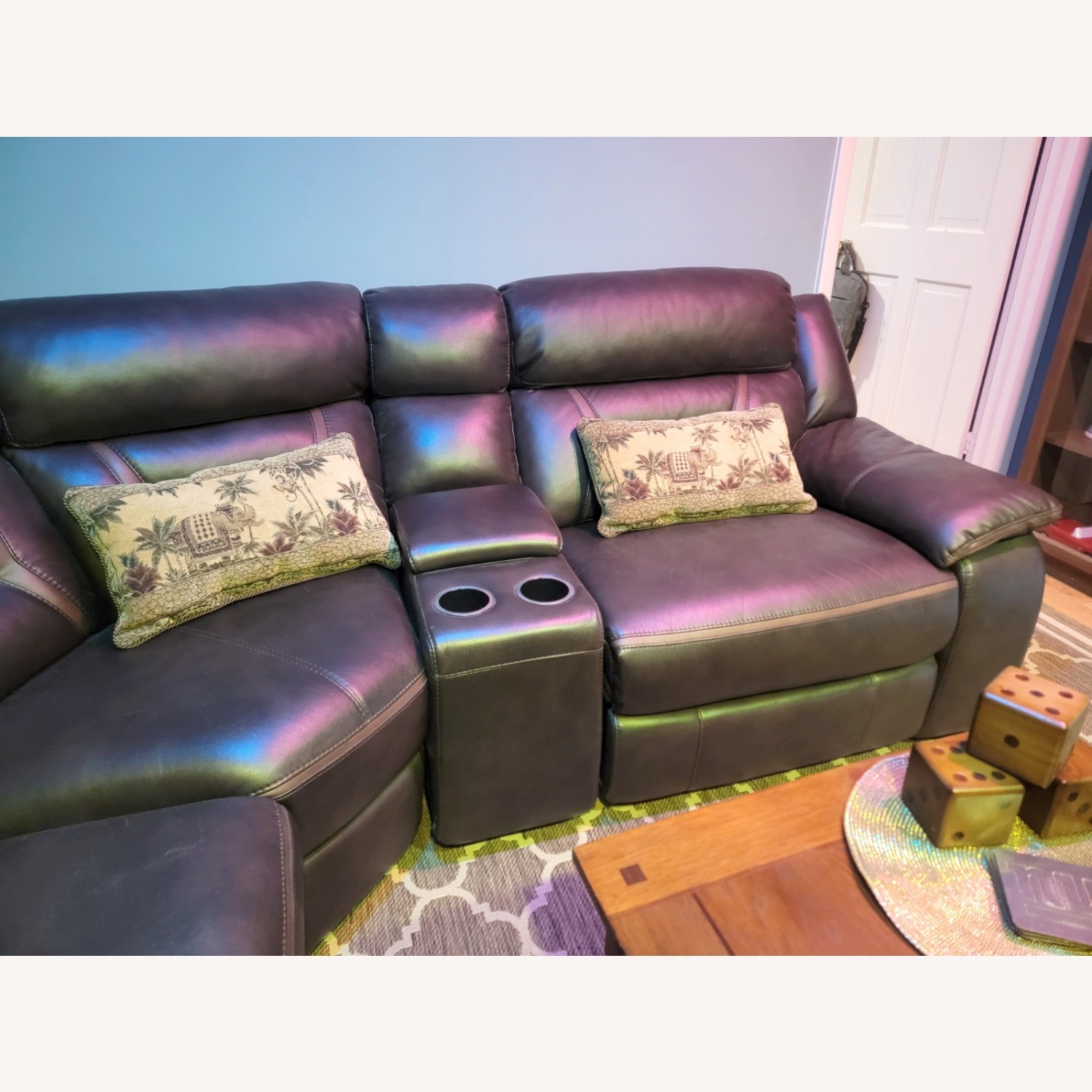 Dark Brown 3+ Piece Sectional - image-8