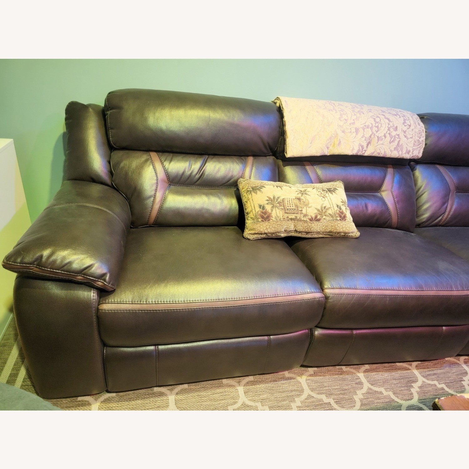 Dark Brown 3+ Piece Sectional - image-3