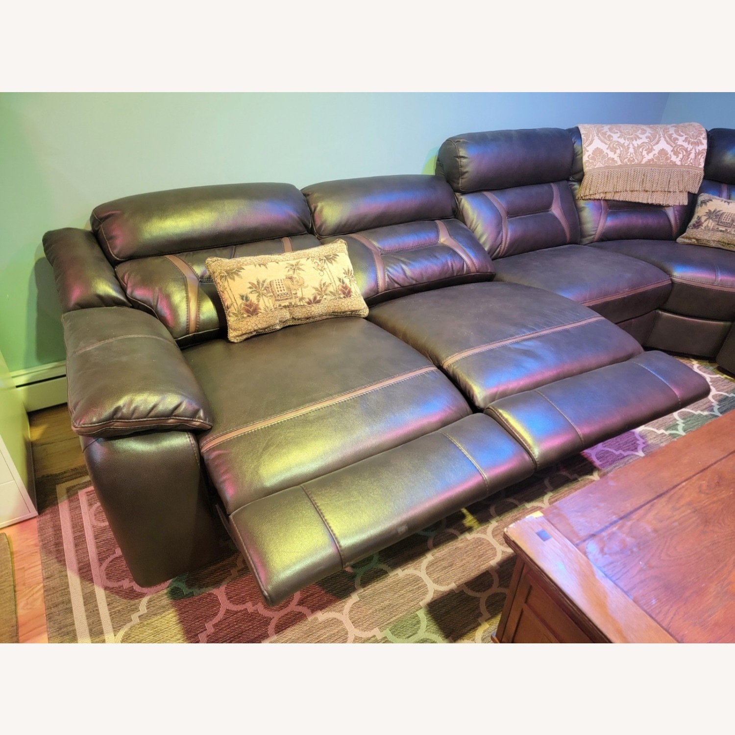 Dark Brown 3+ Piece Sectional - image-7