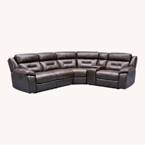 Used Dark Brown 3+ Piece Sectional for sale on AptDeco