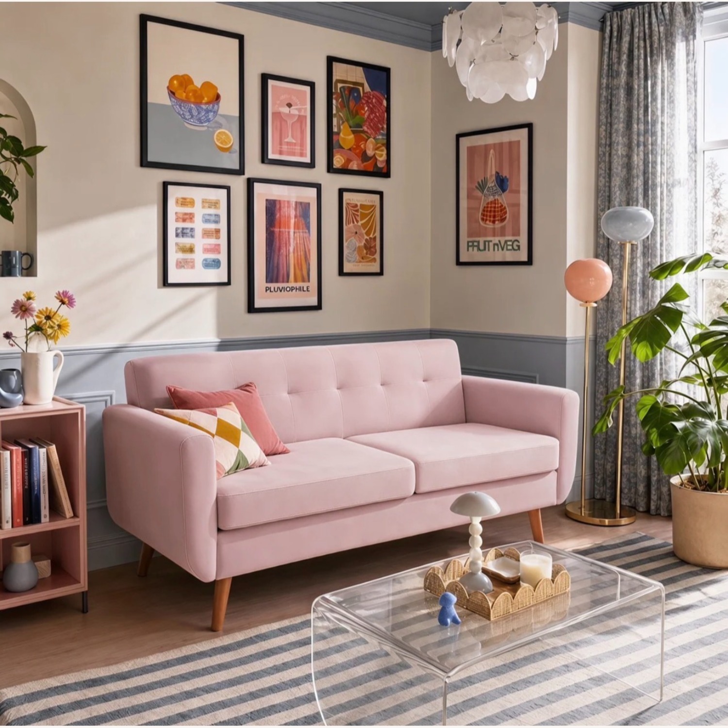 Blush 66" Loveseat - image-2