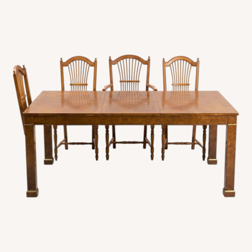 Used Baker Furniture Wood Dining Set for sale on AptDeco