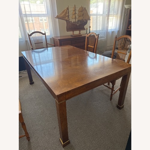 Used Baker Furniture Wood Dining Set for sale on AptDeco