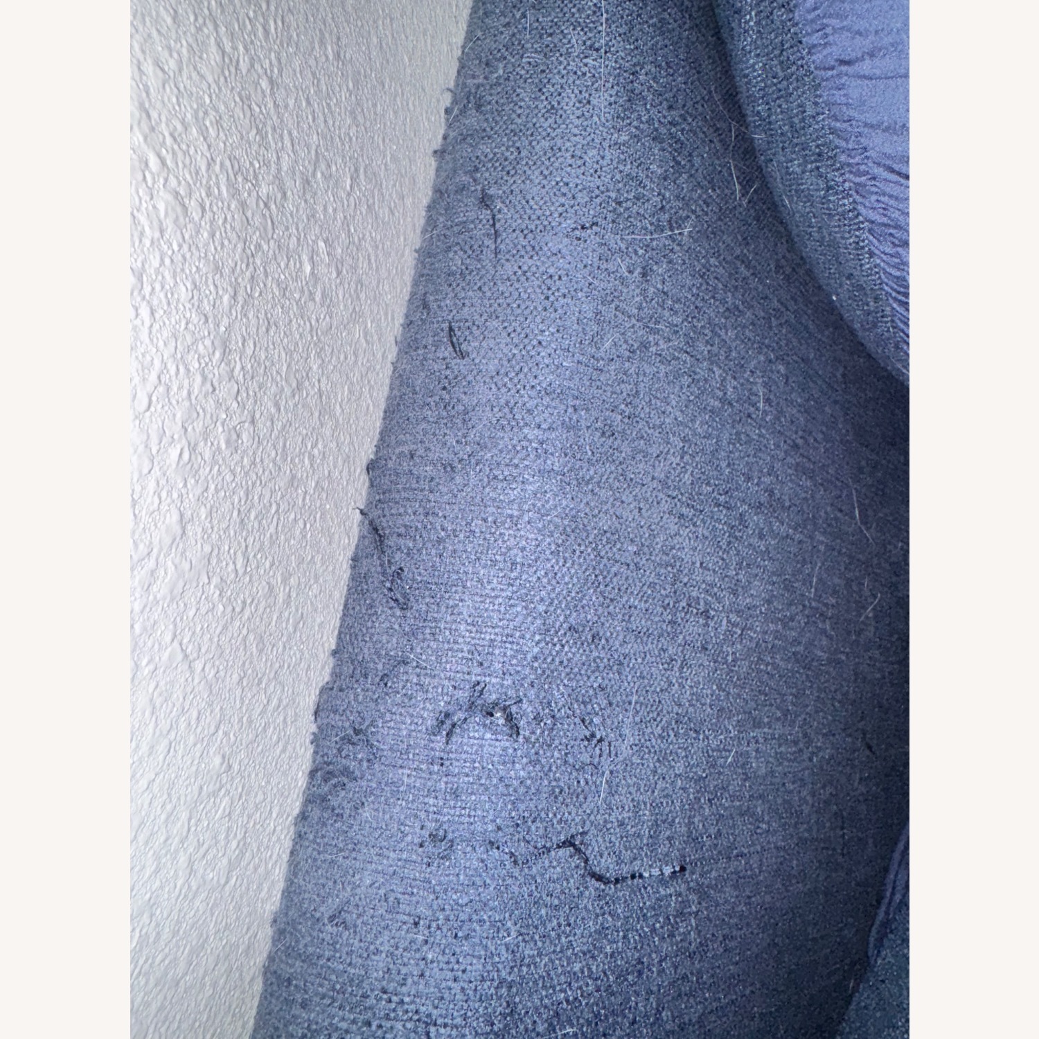 Mid-Century Modern Navy Blue Sectional Sofa - image-6