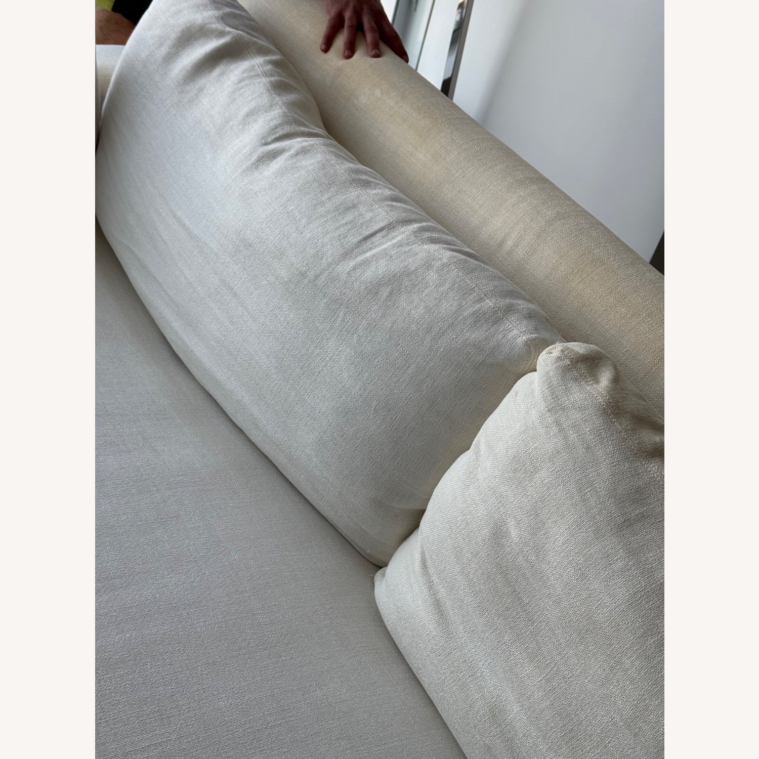Restoration Hardware Modena Taper Arm 2-Cushion Sofa - image-8