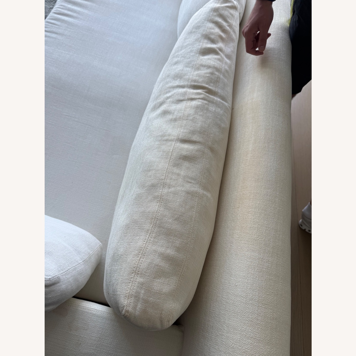 Restoration Hardware Modena Taper Arm 2-Cushion Sofa - image-7