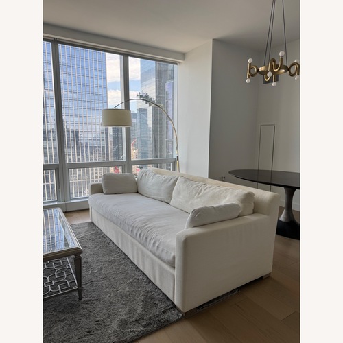 Used Restoration Hardware Modena Taper Arm 2-Cushion Sofa for sale on AptDeco
