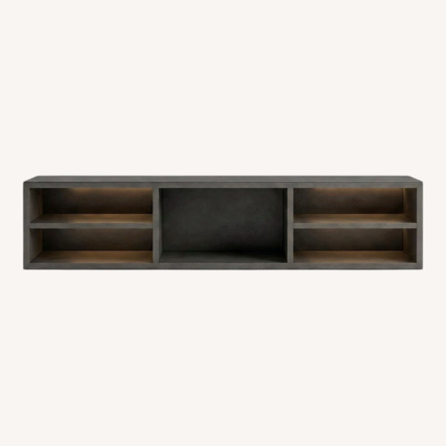 Used Dark Gray Modern Media Console for sale on AptDeco