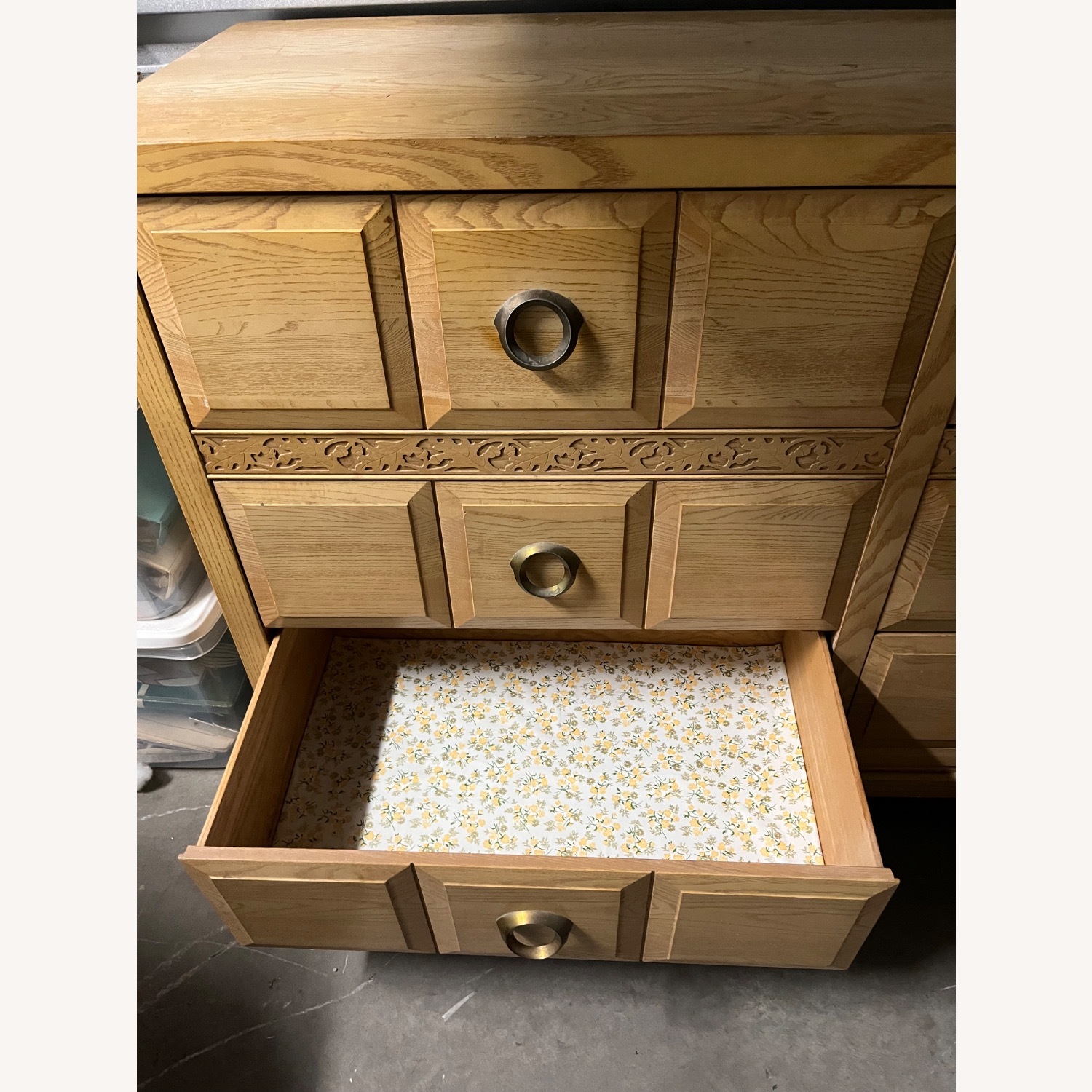 Vintage/Antique Wood Dresser - image-6