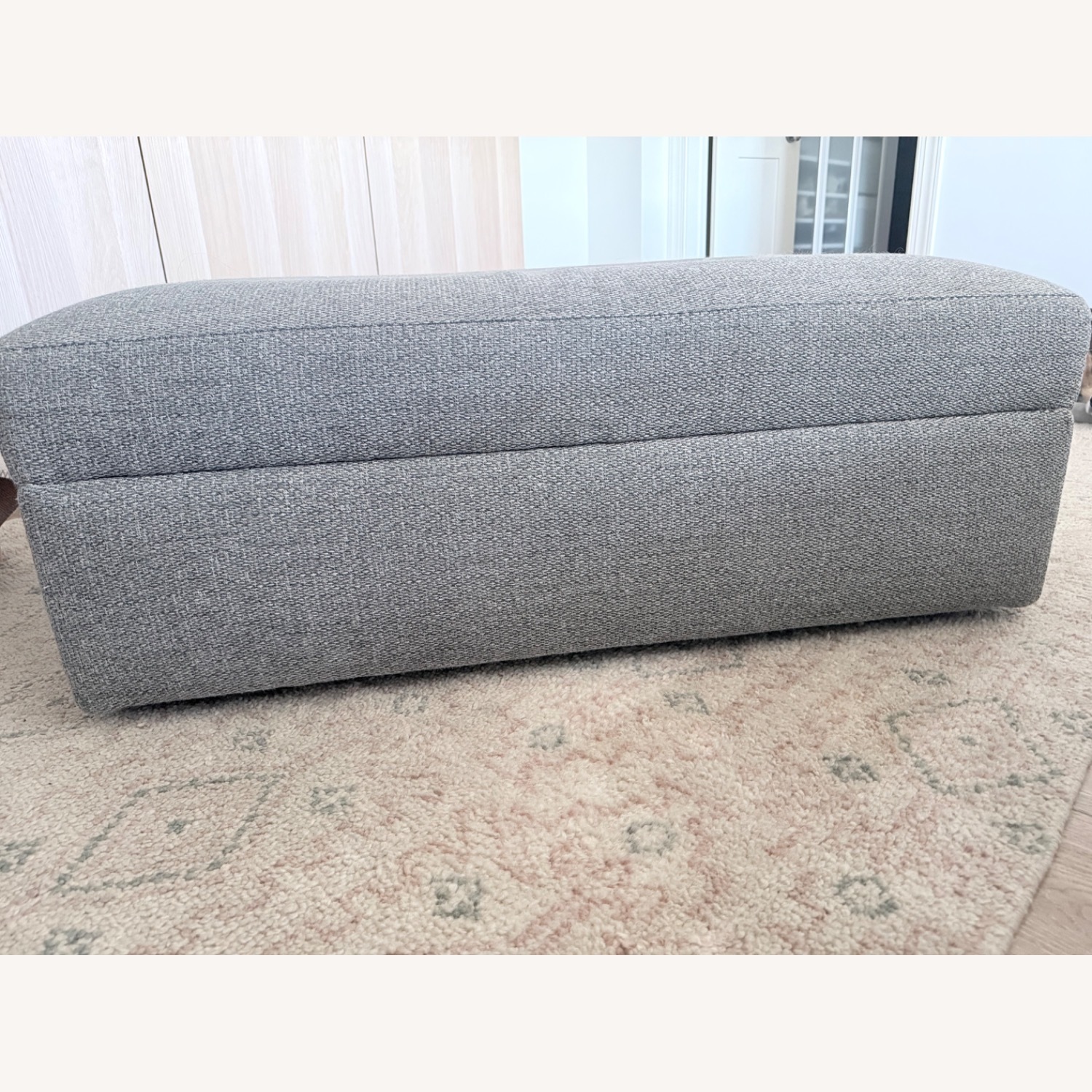 Crate & Barrel Lounge Ottoman - image-7