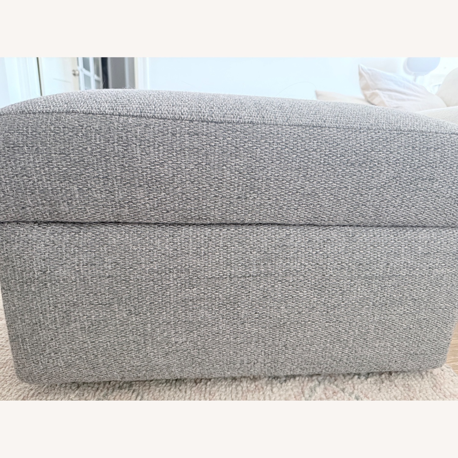 Crate & Barrel Lounge Ottoman - image-6