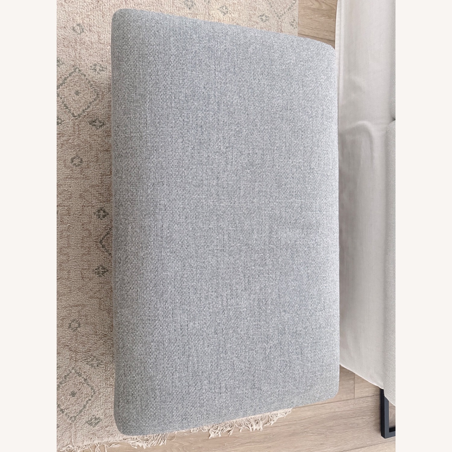 Crate & Barrel Lounge Ottoman - image-2