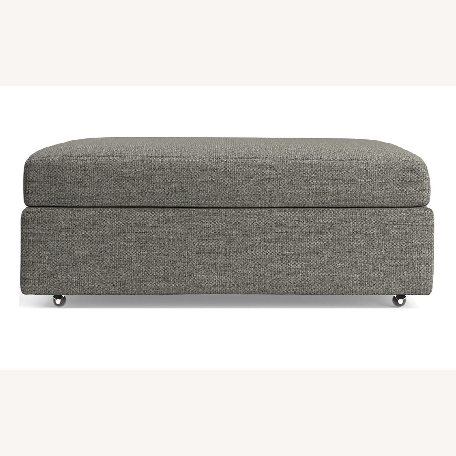 Crate & Barrel Lounge Ottoman - image-1
