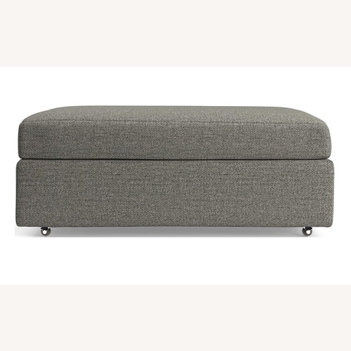 Used Crate & Barrel Lounge Ottoman for sale on AptDeco