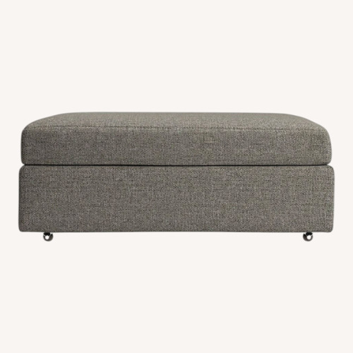 Used Crate & Barrel Lounge Ottoman for sale on AptDeco