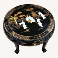 Oriental Asian Mother of Pearl Coffee Coffee Table
