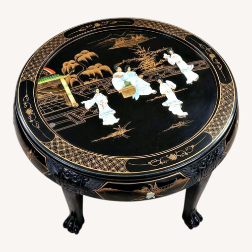 Used Oriental Asian Mother of Pearl Coffee Coffee Table for sale on AptDeco