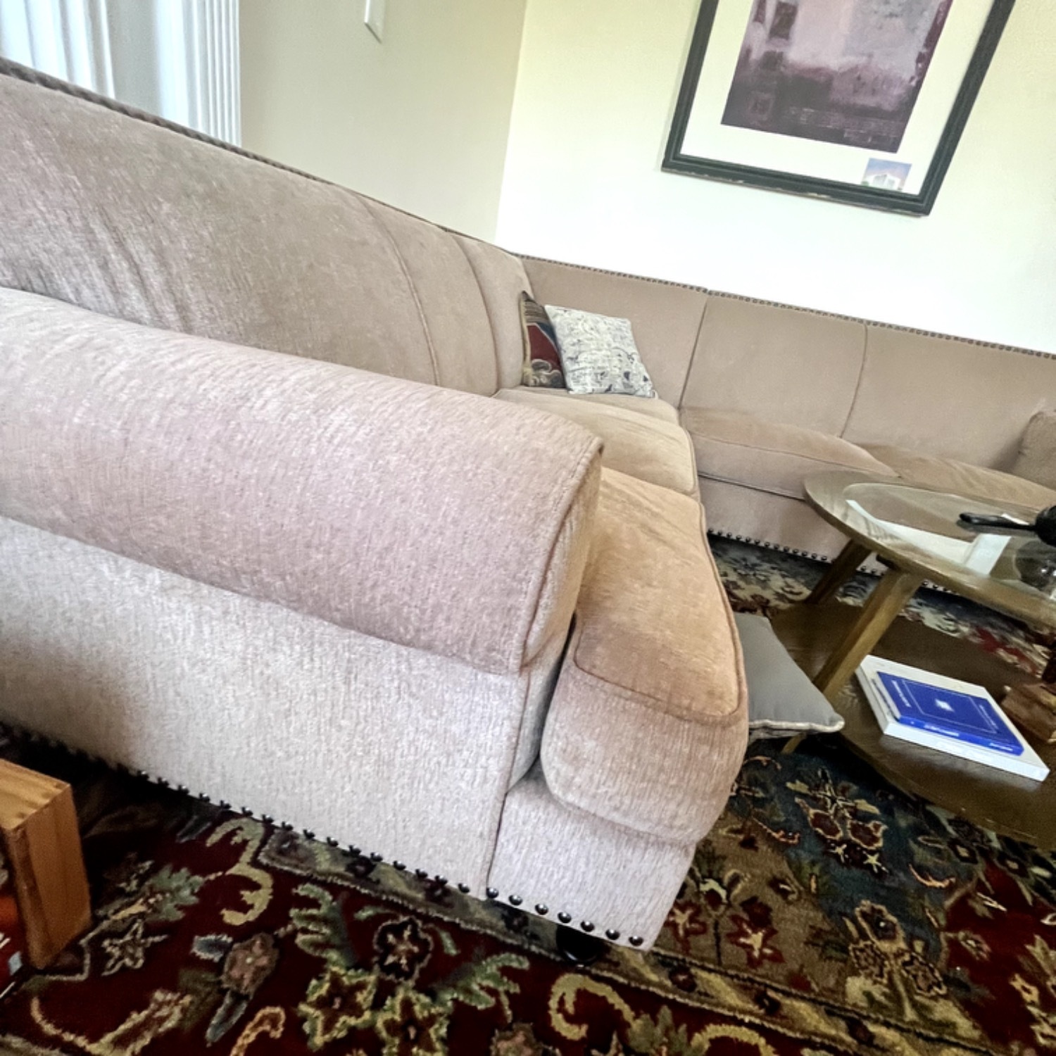 Pier 1 Carmen Brown L-Shaped Sofa - image-3